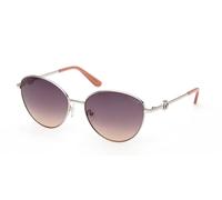 Guess GU00284 10Z Women’s Sunglasses Silver Size 58