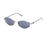 Guess Gu00289 Woman Sunglasses Blue Blue Mirror/CAT3 Woman