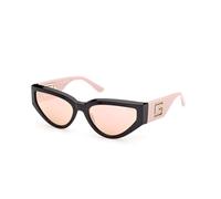 Guess GU00292 05U Woman Sunglasses Injected Black Bordeaux Cat Eye Normal