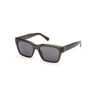 Guess GU00299 96A Man Sunglasses Injected Green Smoke Squared Normal