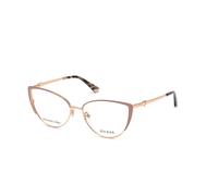 Guess GU2813 058 Woman Optical frames Metal Beige Cat Eye Normal