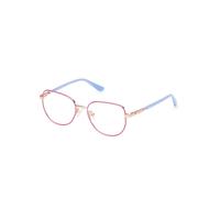 Guess GU50140 074 Unisex Optical frames Metal Pink Round Normal