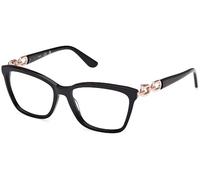 Guess Woman GU50181 001 Vista frames Acetate Black Squared Normal