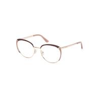 Guess GU50250 059 Woman Optical frames Metal Beige Round Normal