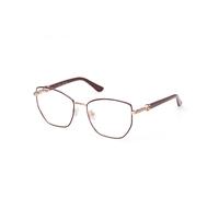 Guess GU50312 069 Woman Optical frames Metal Bordeaux Geometric Normal