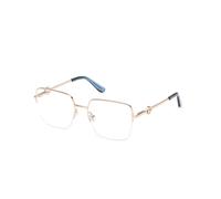 Guess GU50347 032 Woman Optical frames Metal Gold Squared Normal