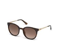 Guess GU7503 52F Woman Sunglasses Injected Round Normal Shaded
