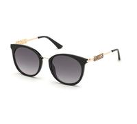 Guess GU7645 Occhiale Inie SHINY BLACK/GREY SHADED 52/20/140 unisex Sunglasses