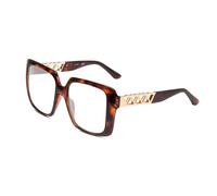 Guess GU7689 Lady Oversized Sunglass Tortoise Havana Brown Gold Amber Fade 55 mm