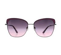 Guess Women's Square Violet Bordeaux Mirror GU7738 in Purple Guess Purple One Size