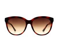 Guess Round Womens Blonde Havana Brown Gradient GU7850 - One Size