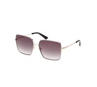 Guess GU7866 28P Woman Sunglasses Metal Gold Green Squared Normal Shaded