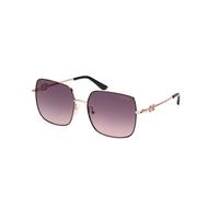 Guess GU7906-H 05B Woman Sunglasses Metal Black Smoke Squared Normal Shaded