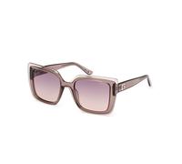 Guess GU7908 59Z Woman Sunglasses Injected Beige Violet Squared Normal Shaded