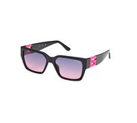 Guess GU7916 74T Unisex Sunglasses Injected Pink Red Squared Normal Shaded