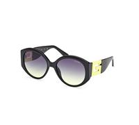 Guess GU7917 41B Woman Sunglasses Injected Yellow Smoke Round Normal Shaded