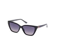 Guess GU7919 01B Woman Sunglasses Injected Black Grey Cat Eye Normal Shaded
