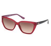Guess GU7919 69G Womenâs Sunglasses Burgundy Size 58