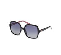 Guess Woman GU7921-H 01D Sunglasses Injected Black Smoke Squared Polarized