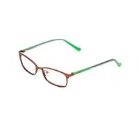 Guess GU9155 Ladies Designer Reading Glasses in Satin Brown Turquoise Green 48mm