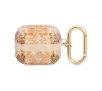 Guess GUA3HHFLD AirPods 3 Case Paisley Strap Collection - Gold