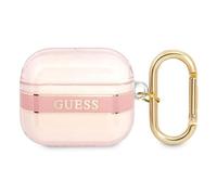 Guess GUA3HHTSP Case for AirPods 3 Cover Pink Strap Collection