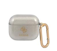 Guess GUA3UCG4GK Case for AirPods 3 Black Glitter Collection