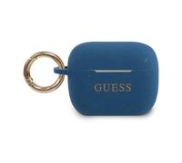 Guess GUACAPSILGLBL AirPods Pro Case Silicone Glitter Blue