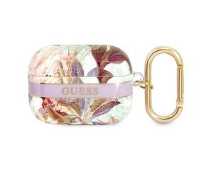 Guess GUAPLSC4EG Case for AirPods Pro Cover Grey/Grey Silicone Charm 4G Collection