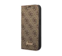 Guess GUBKP14MHG4SHW 4G Book Case, Brown - iPhone 14 Plus / 15 Plus