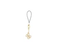 GUESS Gucpm4gid 4G Glitter Charm Pendant, Metal Jewelry, Universal Compatibility, Yellow Gold Plated, 100g, Female