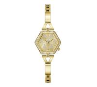 GUESS GUGW0680L2 Gold Plated Stone Womens Watch, Silver, TEK EBAT, Bracelet