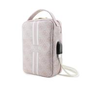 Guess GUHBP4RPSP 4G Printed Stripes Organizer Bag, Pink - One Size