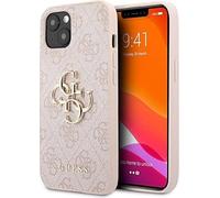 GUESS GUHCP13M4GMGPI Case for iPhone 13 6.1 inch Big Metal Logo pink
