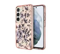 Guess GUHCS23SHCFWSP Flower Collection Case, Pink - Galaxy S23
