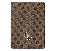 Guess GUIC12G4GFBR Book Cover for iPad 12.9 Inch 2021 Brown 4G Collection