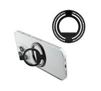 Guess GUMRSALDGK Cover Ring Stand Rhinestone Black For Magsafe