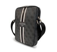 Guess GUTB10P4RPSK PU 4G Printed Stripes Shoulder Bag Black, black