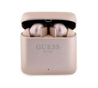 Guess GUTWSSU20ALEGP Bluetooth TWS headphones with docking station - Pink Gold