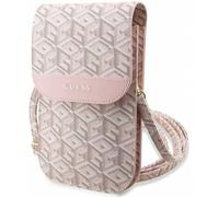 Guess GUWBHGCFSEP Bag Pink GCube Stripe