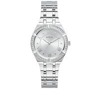 Guess GW0033L1 Ladies Silver Tone Crystal Bezel Watch