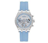 Heiress Stainless Steel Fashion Analogue Quartz Watch - Gw0407L1 Guess Silver One Size