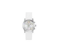 Guess Ladies Silver Tone & White Fantasia Watch