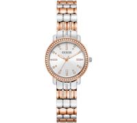 Guess GW0612L3 Wristwatch Hayley Ladies 30mm 3ATM Quartz White Silver, Rosé gold