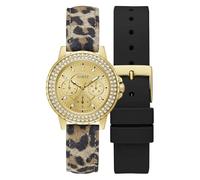 GUESS GW0660L2 Ladies Crown Jewel Watch and Strap Gift Set