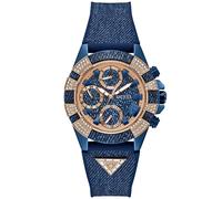 GUESS Iconic 40th GW0813L1 Women's Analogue Watch with Round Dial Blue Blue Blue, Blue