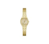 Guess Watches Guess Ladies Pixie CZ Dial Gold Tone Stainless Steel Watch