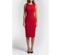 GUESS Gwen Sl Zip Midi Dress Samba Red Vibes size 38 | Midi Dresses Outlet | Women | Red 38