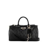 GUESS handbag cross body bag Anise Box Satchel Black Logo