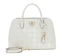 GUESS handbag cross body bag Emelie Logo Two Comp Satchel White Logo